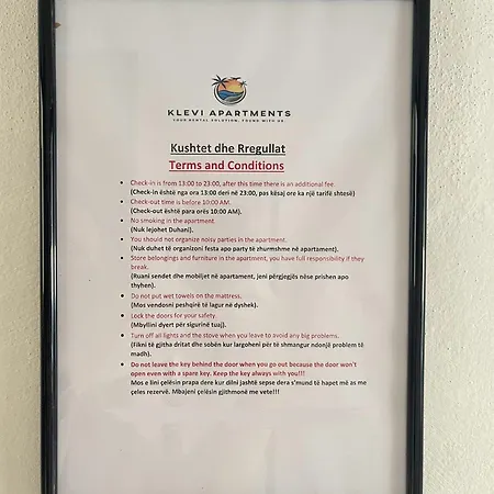 Klevi Apartment Golem (Tirana)